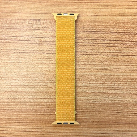 NEW[BAND] Canary Yellow Strap Loop For Apple Watch - Picture 2 of 5
